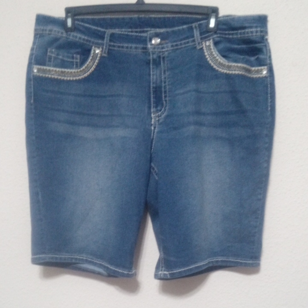 Faded Glory Women's Blue Denim Shorts